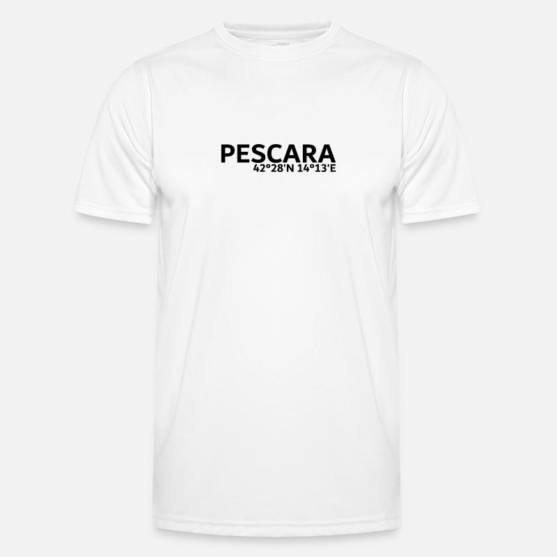Pescara coordinates - Men's Functional T-Shirt - white