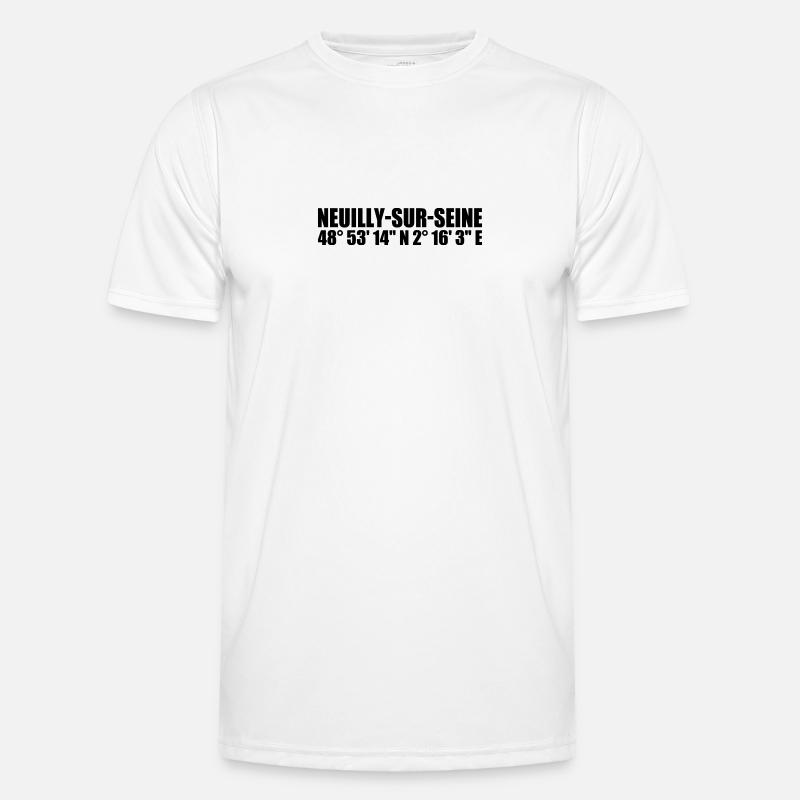 Neuilly-sur-Seine coordinates Men's Functional T-Shirt
