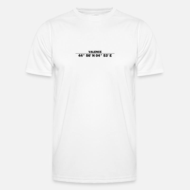 Valence coordinates - Men's Functional T-Shirt - white