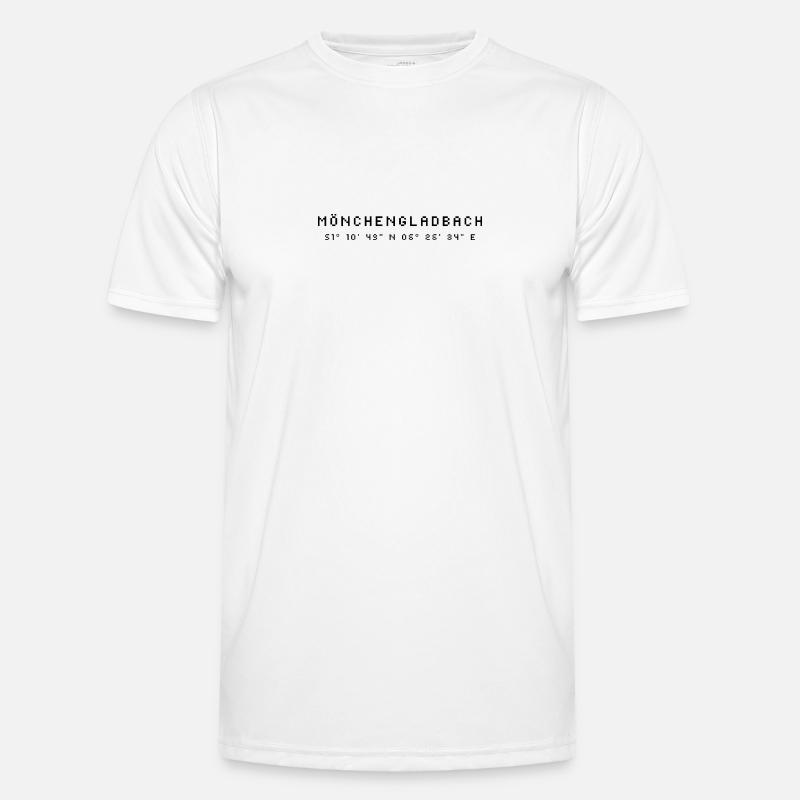 Mönchengladbach coordinates - Men's Functional T-Shirt - white