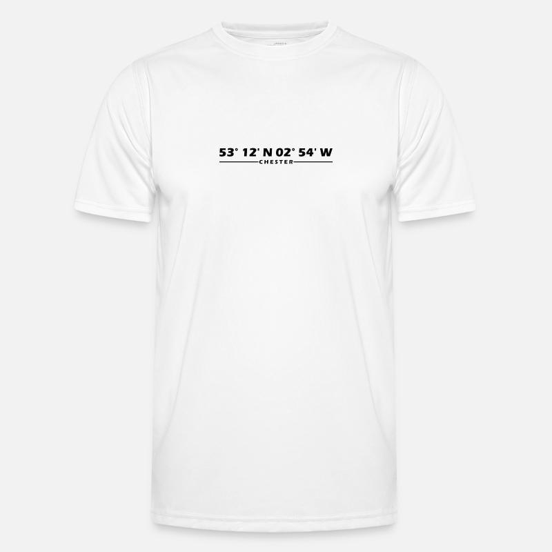 Chester Coordinates - Men's Functional T-Shirt - white