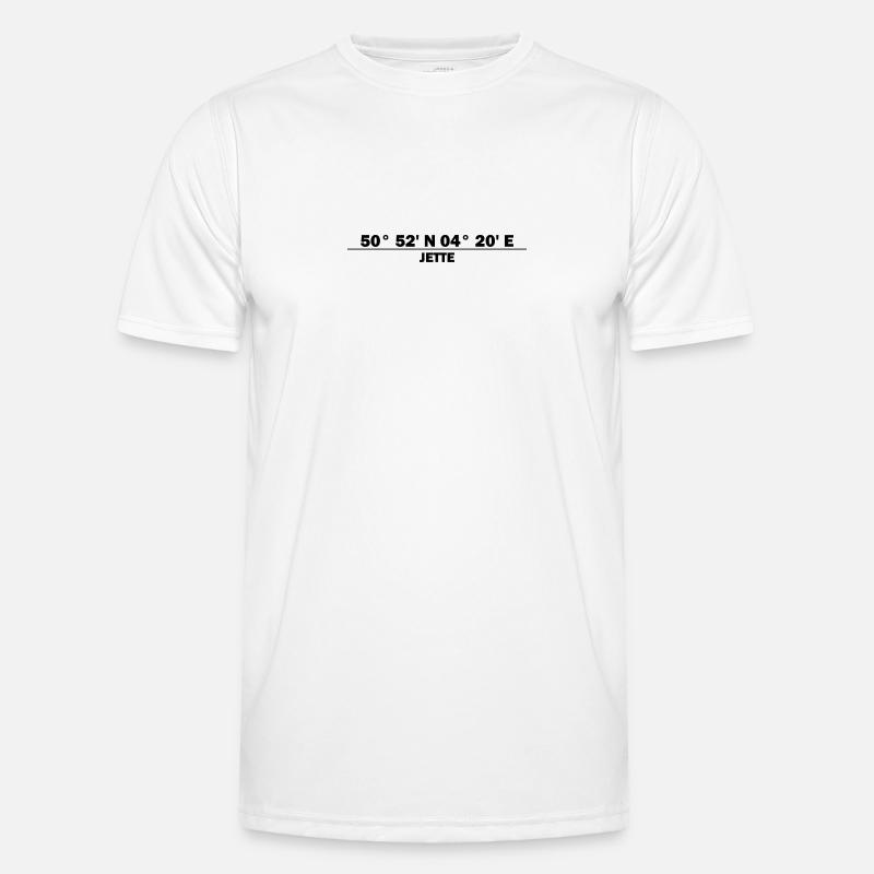Jette coordinates - Men's Functional T-Shirt - white