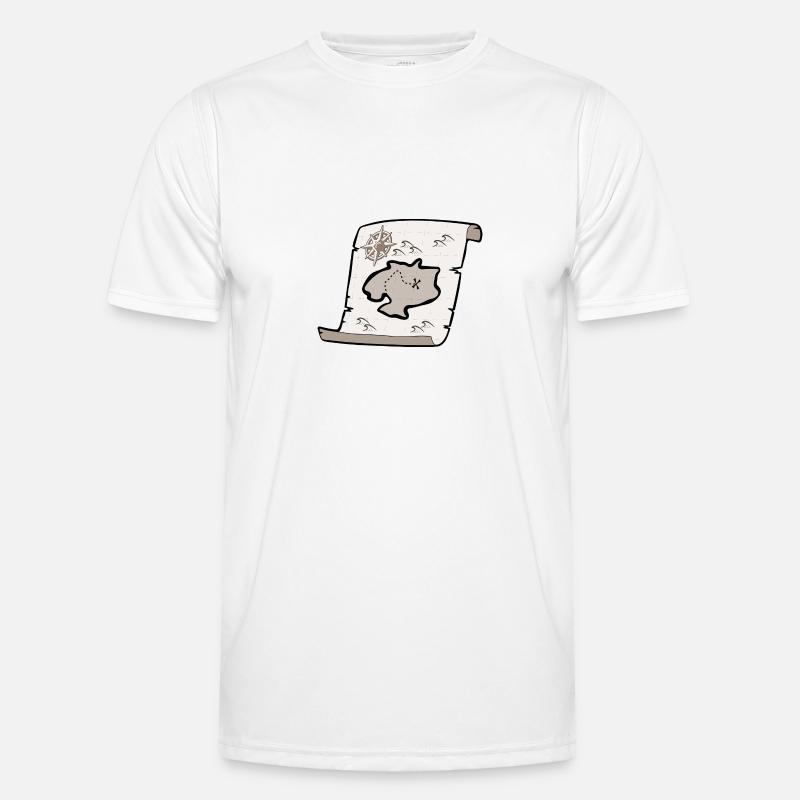 treasure map Men's Functional T-Shirt