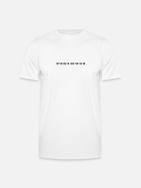 Villa de Álvarez, Mexico - Men's Functional T-Shirt - white