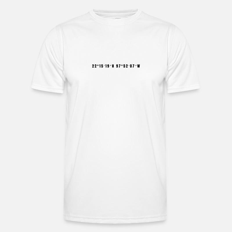 Tampico, Mexico - Men's Functional T-Shirt - white