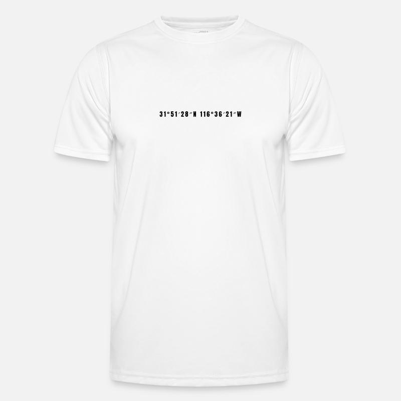 Ensenada, Mexico - Men's Functional T-Shirt - white