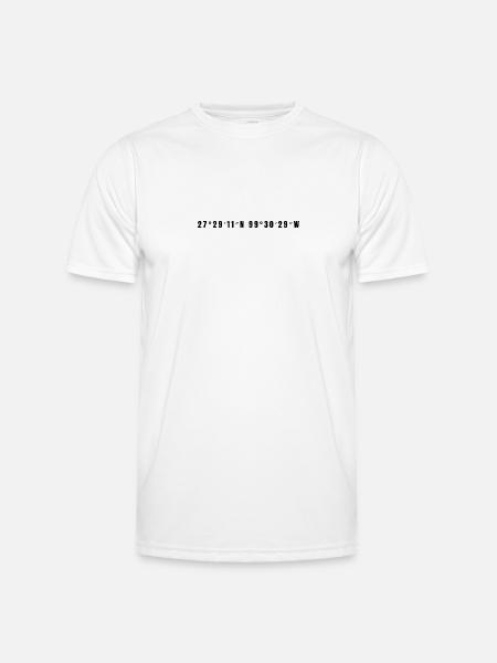 Nuevo Laredo, Mexico - Men's Functional T-Shirt - white