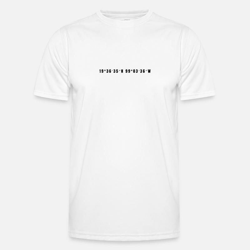 Ecatepec Mexiko - Männer Funktions-T-Shirt - Weiß