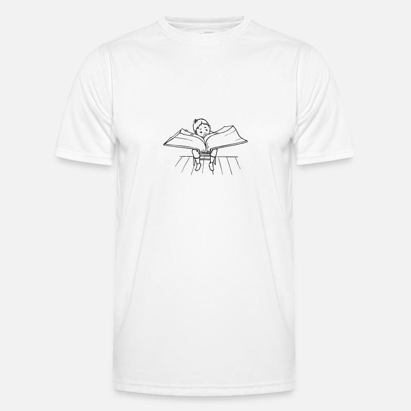 Buch Männer Funktions-T-Shirt