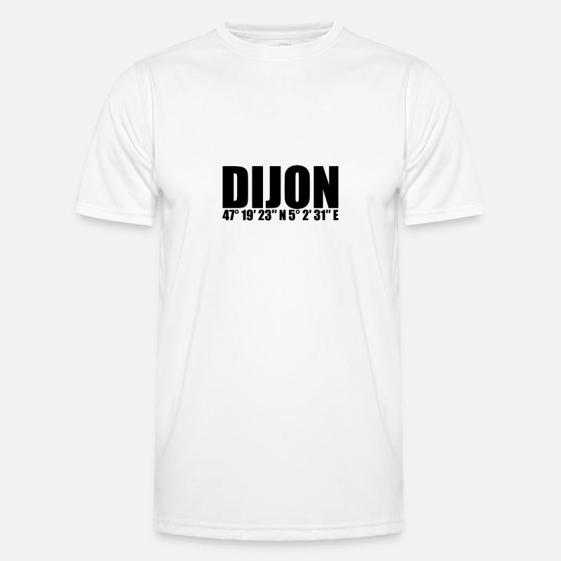 Dijon Coordinates - Men's Functional T-Shirt - white
