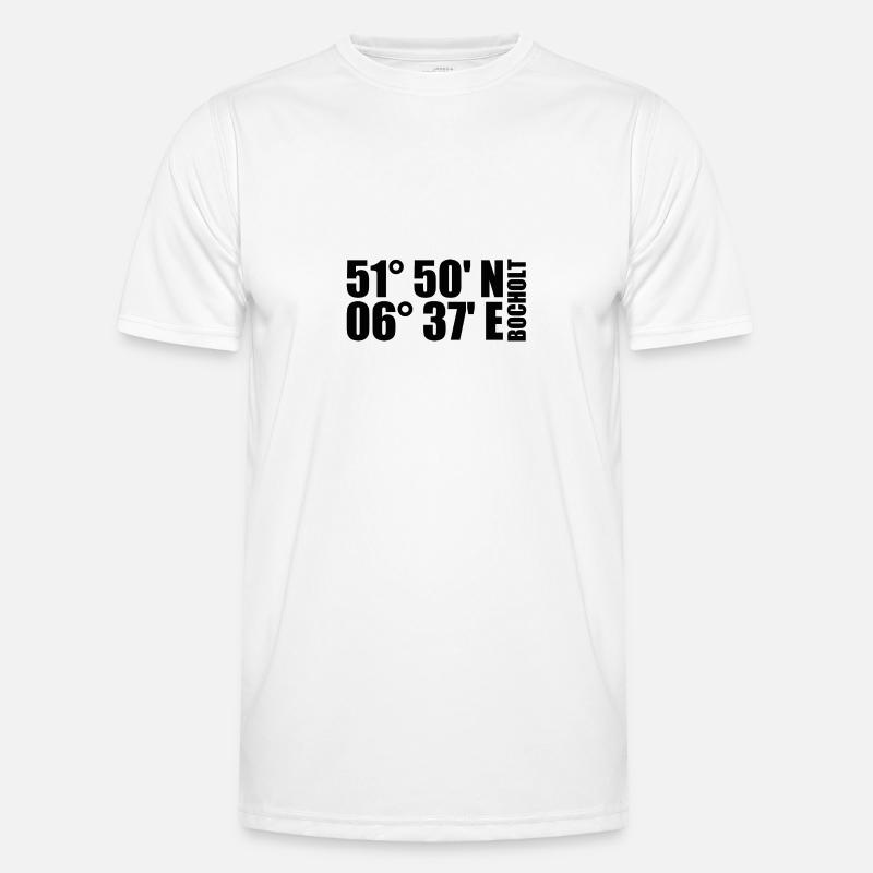 Bocholt coordinates - Men's Functional T-Shirt - white