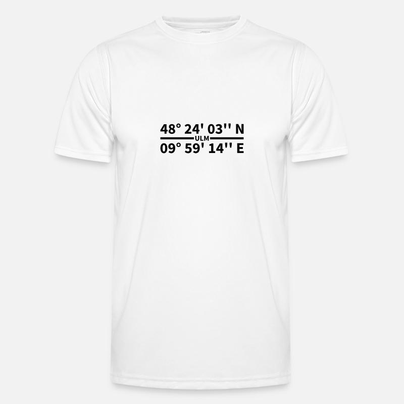 Ulm coordinates Men's Functional T-Shirt