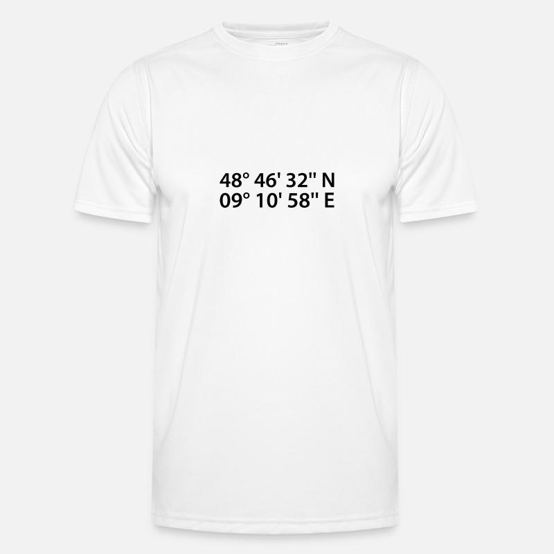 Coordonnées de Stuttgart T-shirt sport Homme