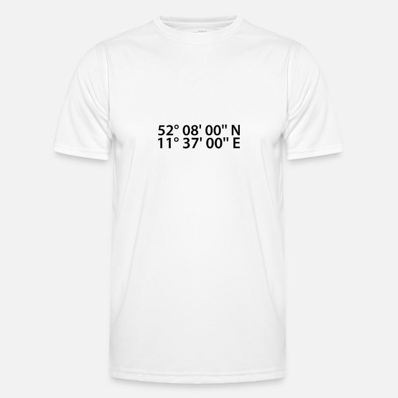 Magdeburg coordinates Men's Functional T-Shirt