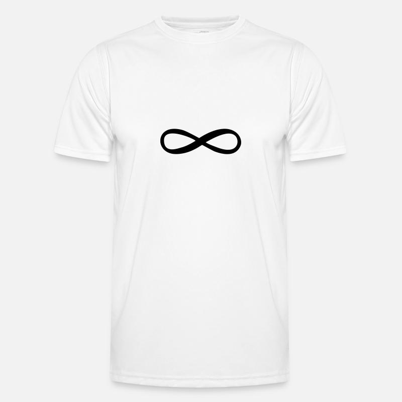 Lemniscate | lying eight Men's Functional T-Shirt