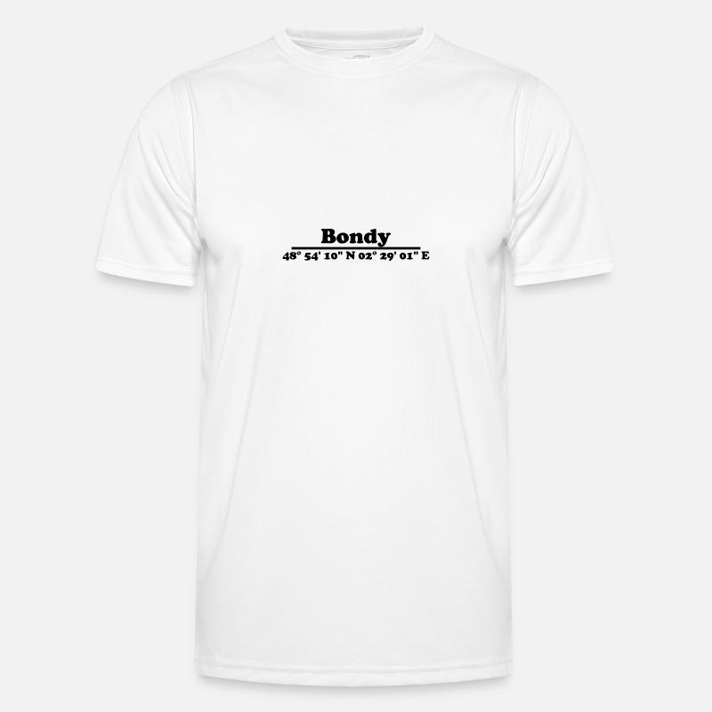 Bondy Coordinates - Men's Functional T-Shirt - white