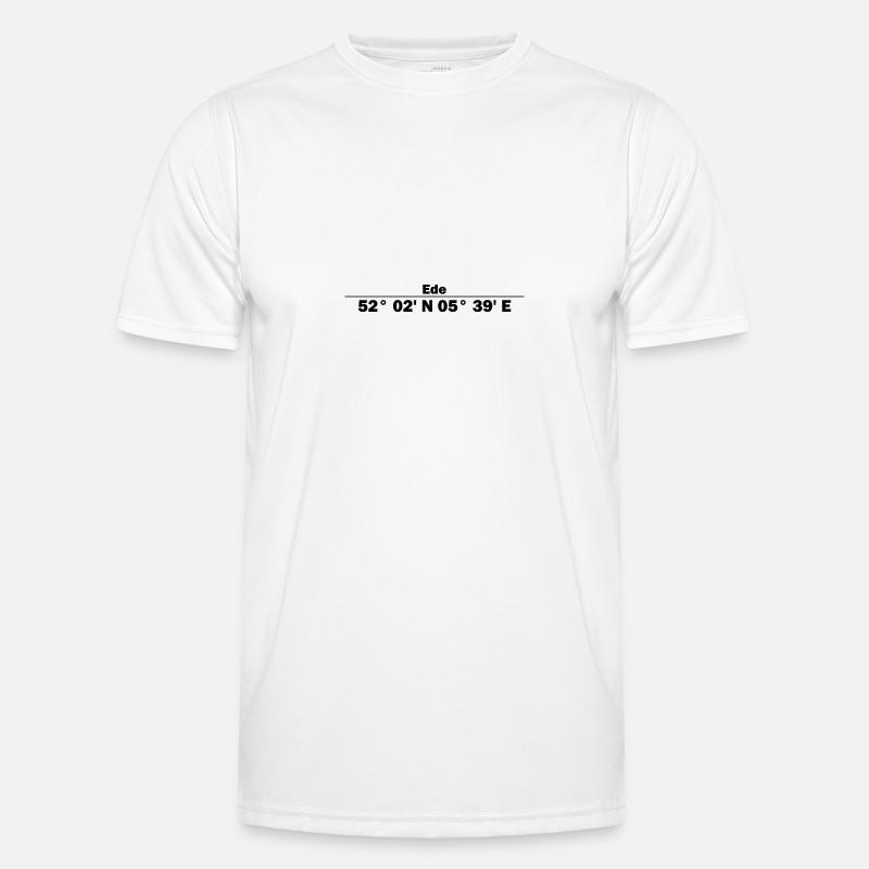 Ede Coordinates - Men's Functional T-Shirt - white