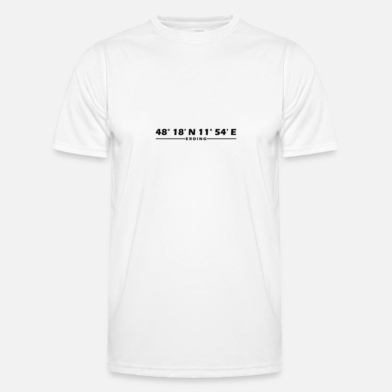 Erding coordinates - Men's Functional T-Shirt - white