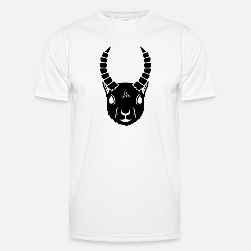 Dämonisches Eichhörnchen Männer Funktions-T-Shirt