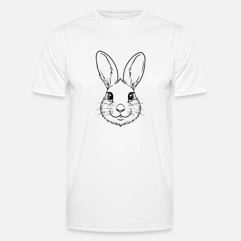 Rabbit Rabbit - Men's Functional T-Shirt - white