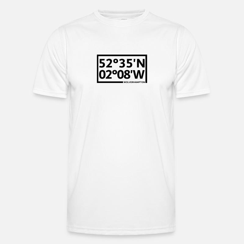 Wolverhampton Coordinates - Men's Functional T-Shirt - white