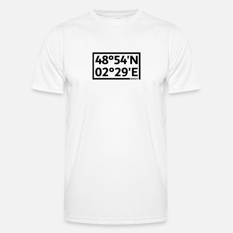 Bondy coordinates - Men's Functional T-Shirt - white