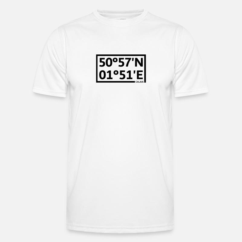 Calais coordinates - Men's Functional T-Shirt - white
