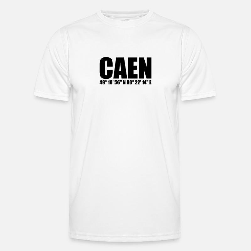 Caen Coordinates - Men's Functional T-Shirt - white