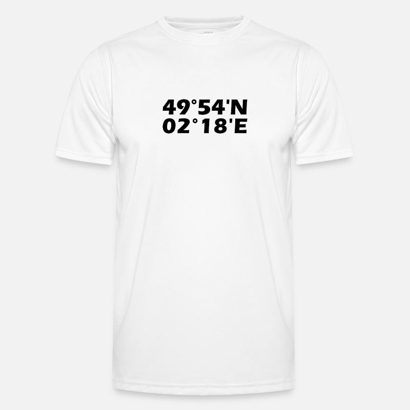 Amiens Coordinates - Men's Functional T-Shirt - white