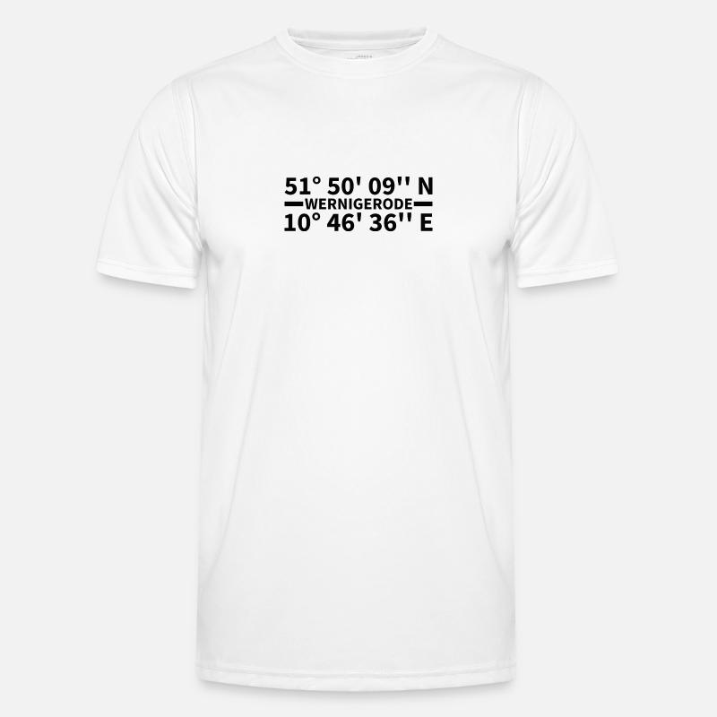 Coordonnées de Wernigerode T-shirt sport Homme