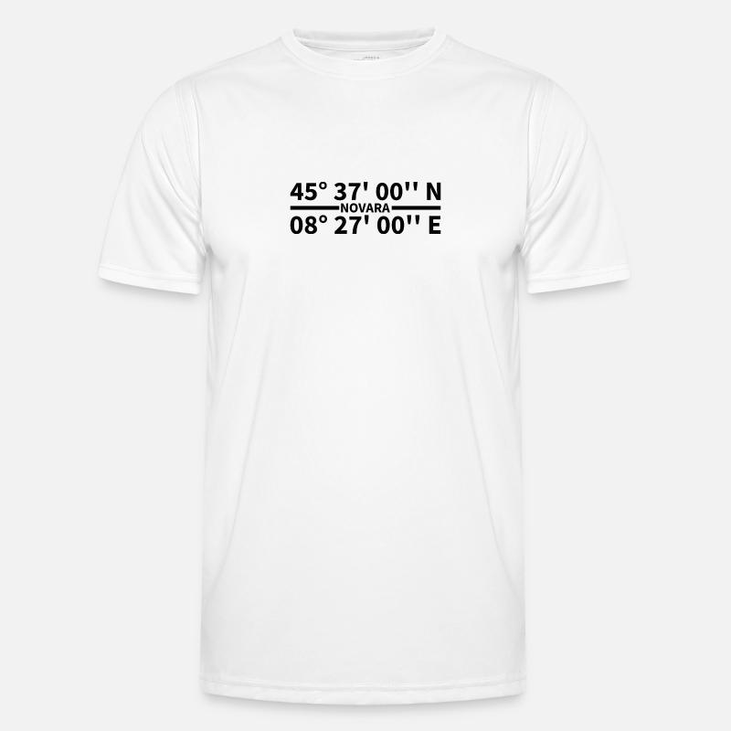 Novara coordinates - Men's Functional T-Shirt - white
