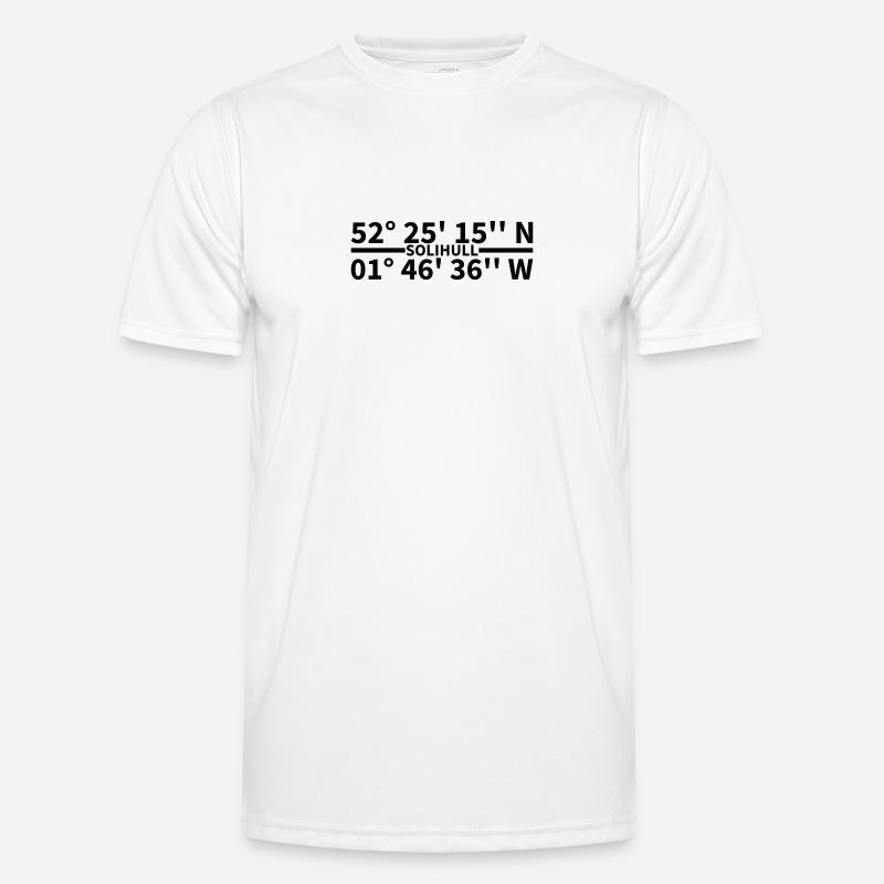 Solihull coordinates - Men's Functional T-Shirt - white