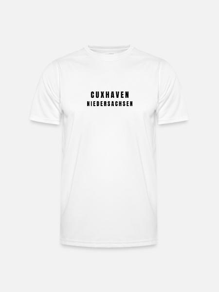 Cuxhaven Basse-Saxe - T-shirt sport Homme - blanc
