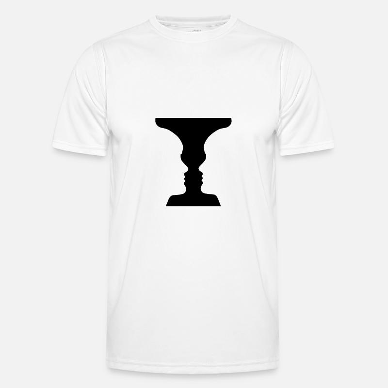 Illusion Männer Funktions-T-Shirt