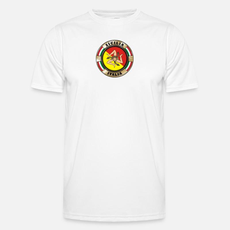 Sicily emblem Men's Functional T-Shirt
