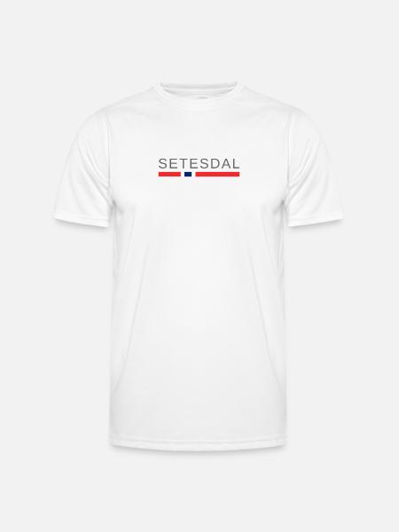 Setesdal Norway - Men's Functional T-Shirt - white