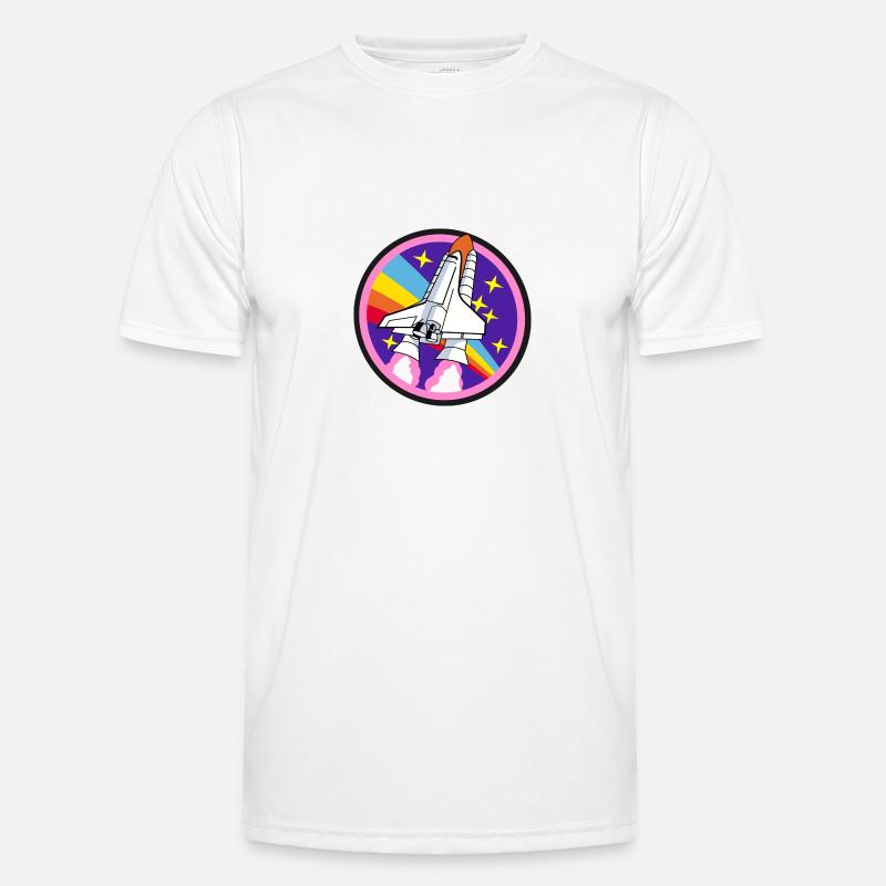 rocket - Men's Functional T-Shirt - white