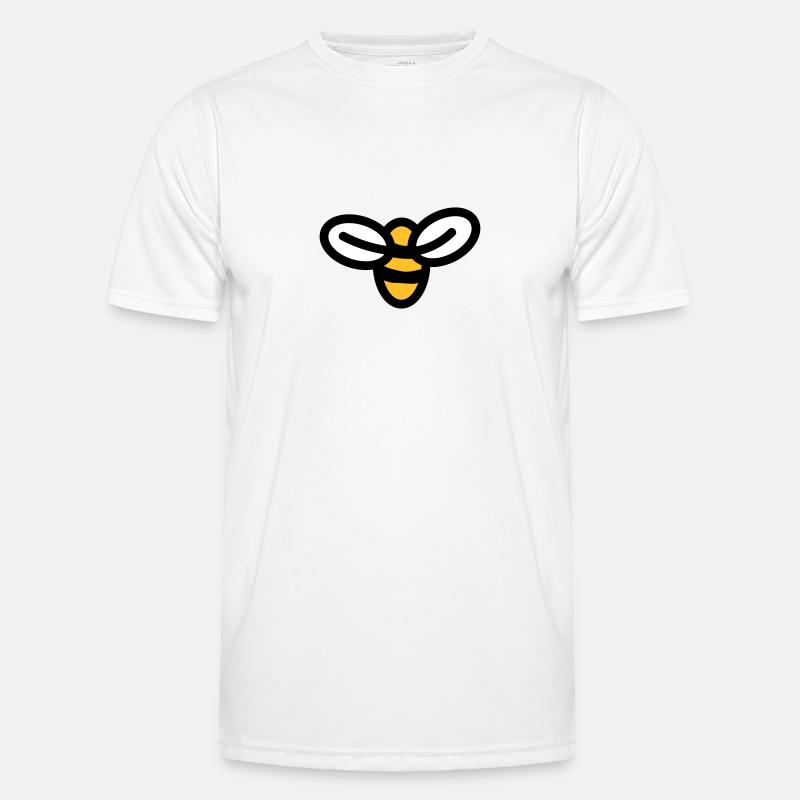 Bee - Men's Functional T-Shirt - white