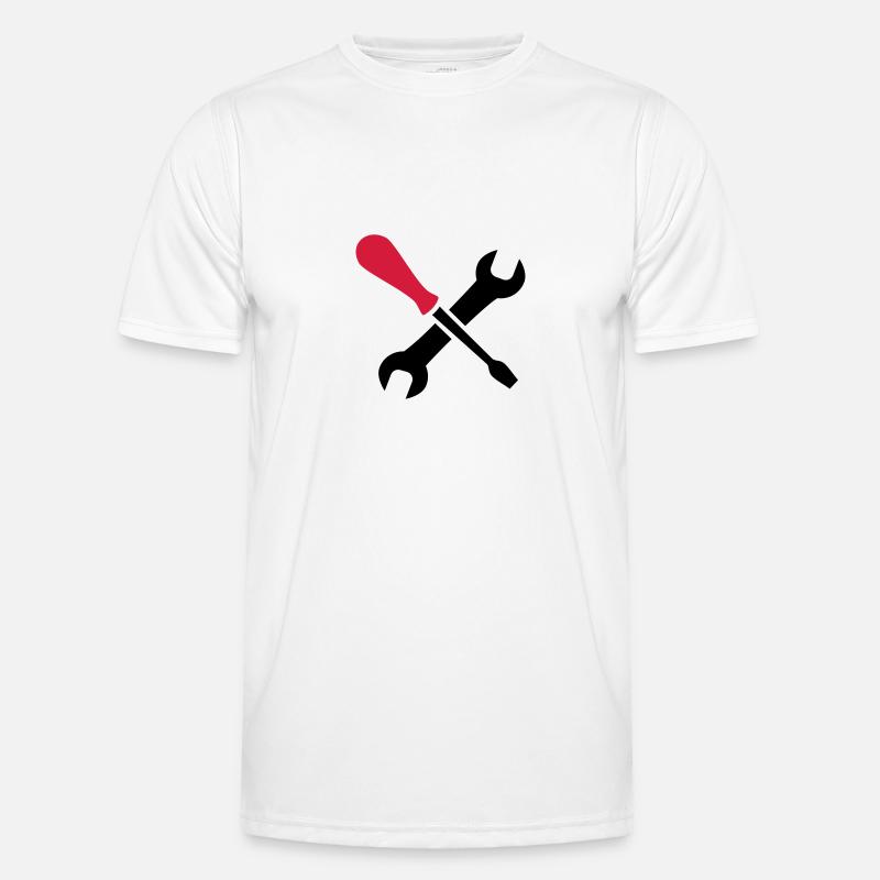 tools - Men's Functional T-Shirt - white
