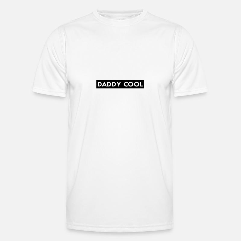 Daddy Cool Design - Men's Functional T-Shirt - white