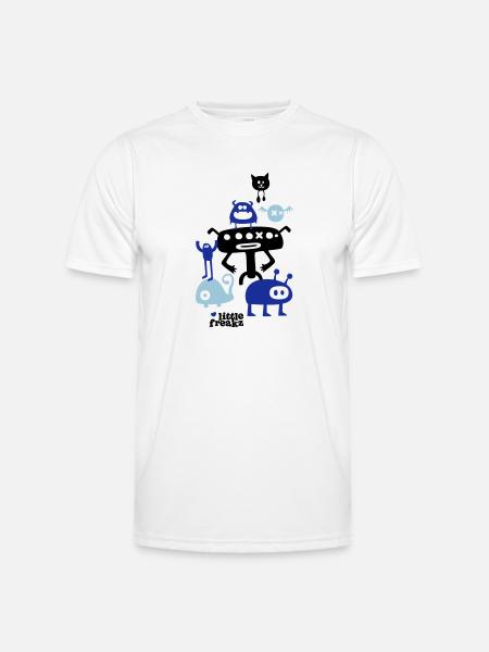 Little Freakz - Men's Functional T-Shirt - white