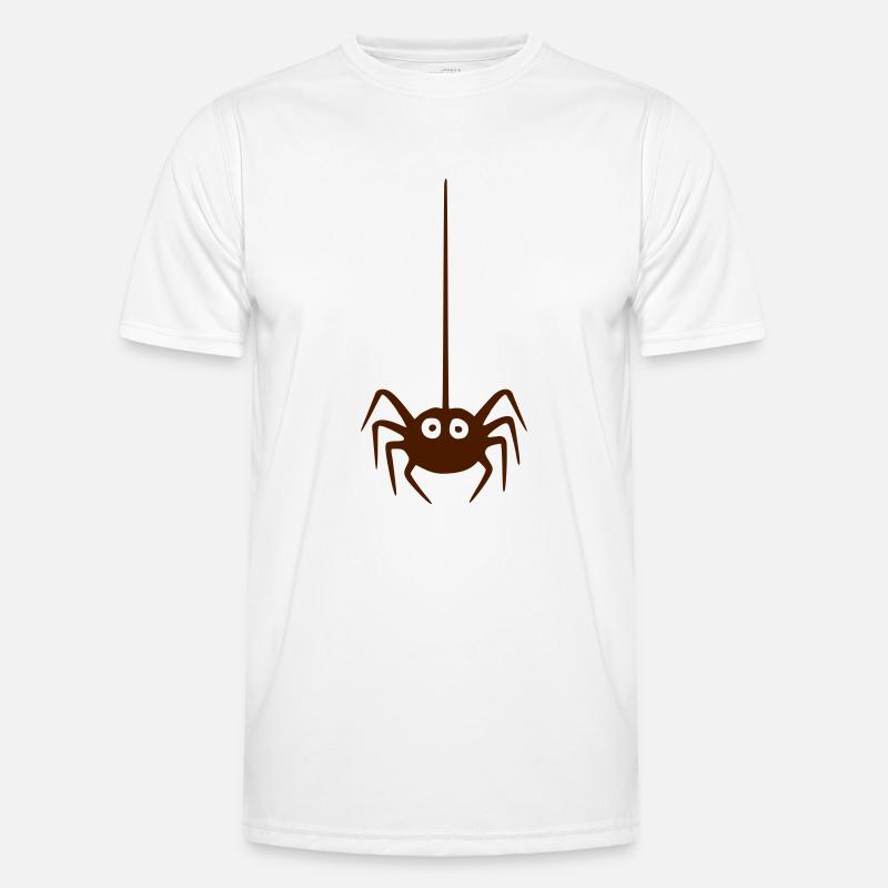 Spinne - Spider - Männer Funktions-T-Shirt - Weiß