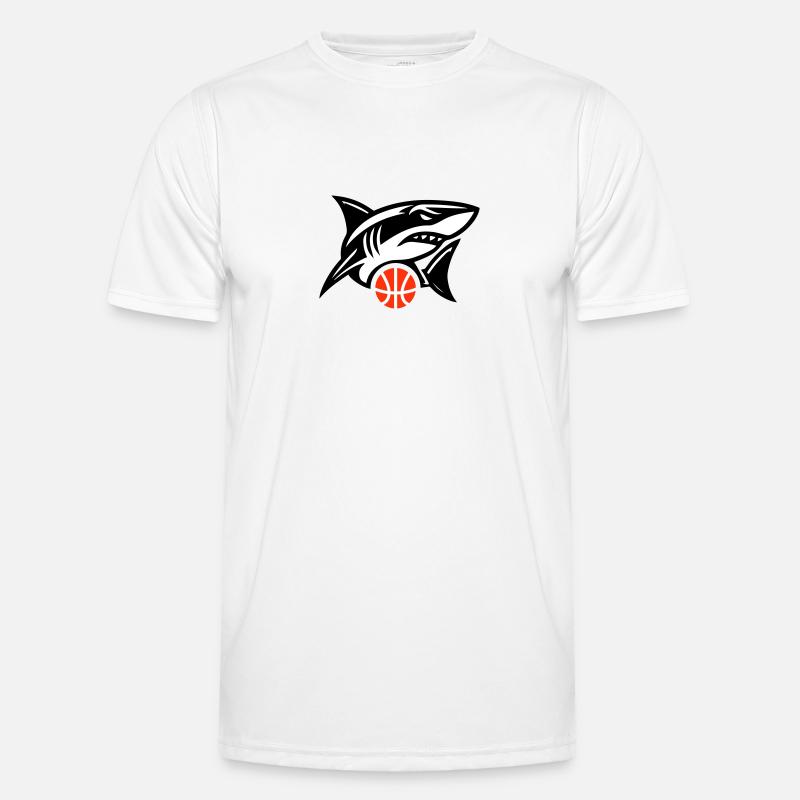 Requin basketball équipe T-shirt sport Homme