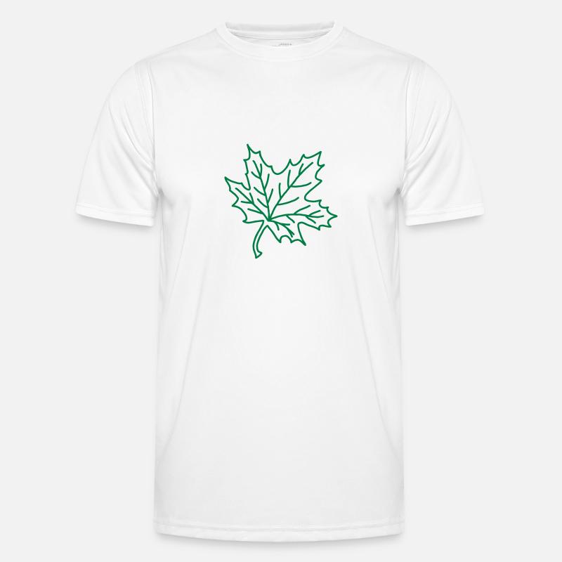 Feuille d'érable T-shirt sport Homme