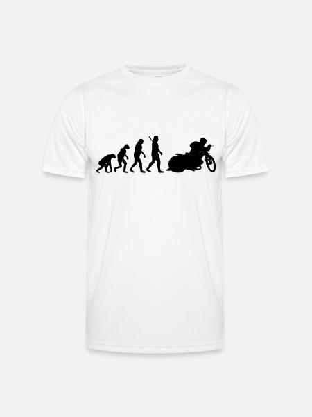 Speedway - Männer Funktions-T-Shirt - Weiß