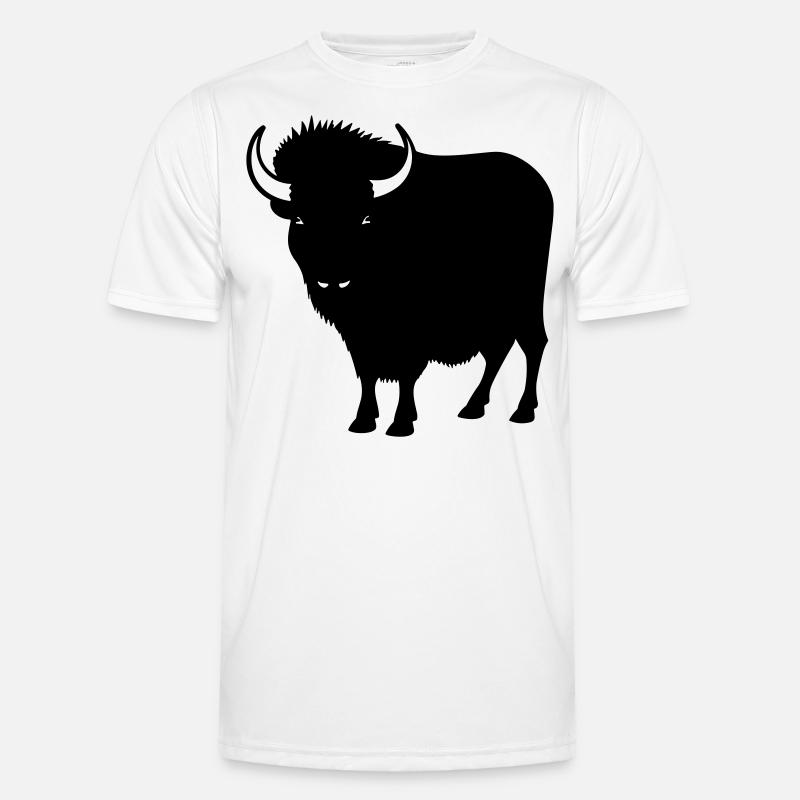 Büffel Männer Funktions-T-Shirt