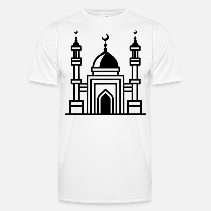 Moschee Männer Funktions-T-Shirt