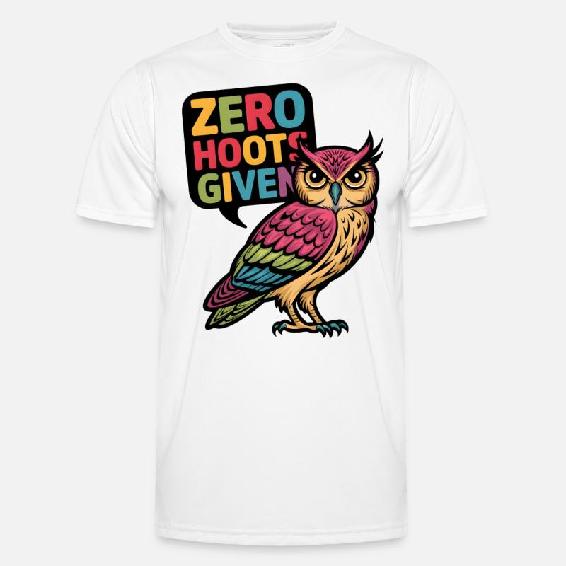 Zero Hoots Given Men's Functional T-Shirt