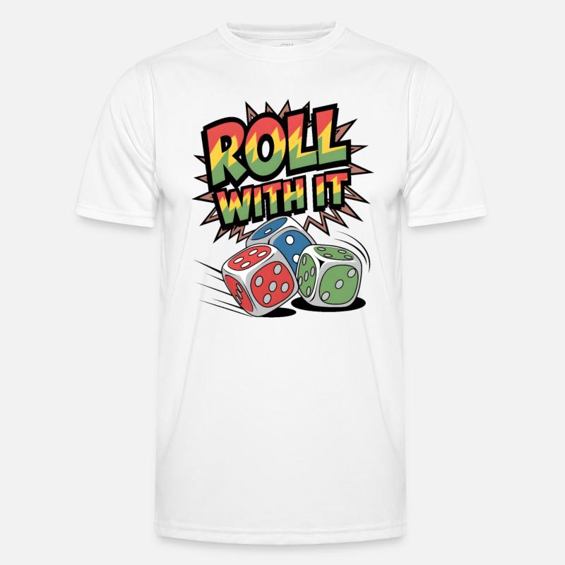 Roll With It Men's Functional T-Shirt