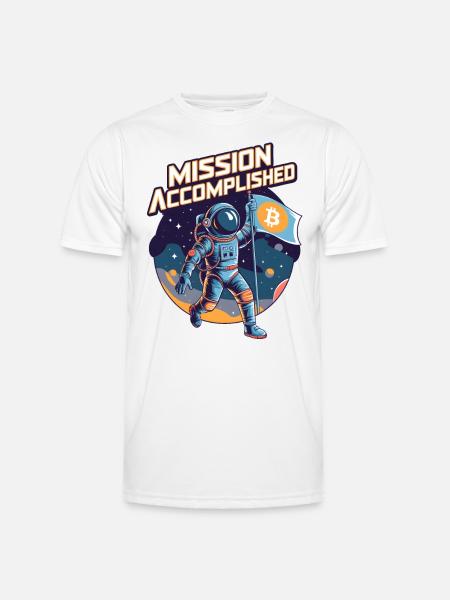 Mission Accomplished - Men's Functional T-Shirt - white